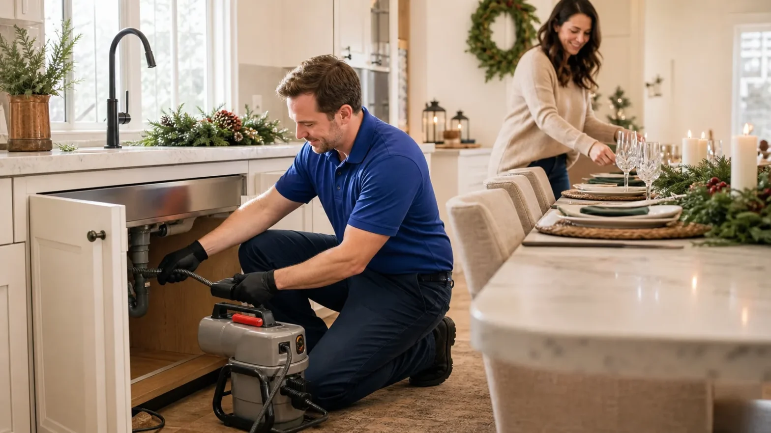 Can Emergency Drain Cleaning Prevent a Holiday Backup?